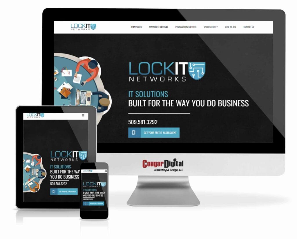 LockIT Website Design