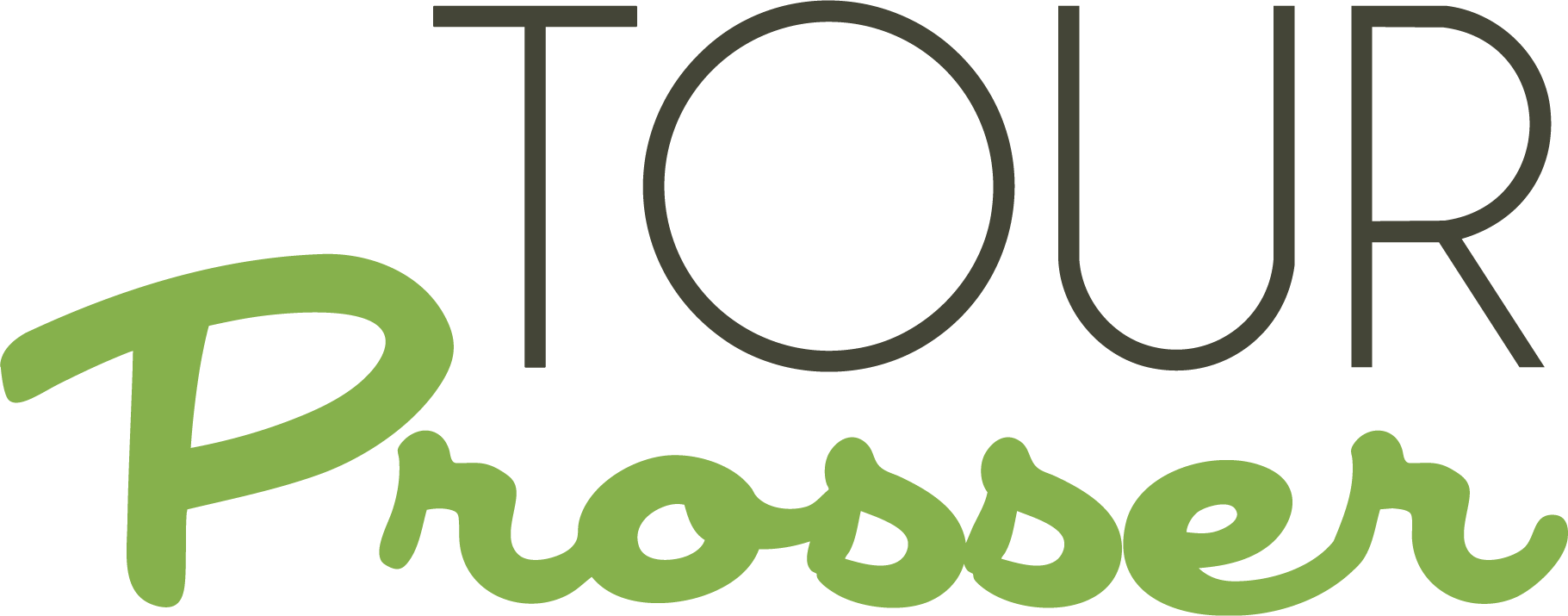 Tour Prosser logo in green and black text.