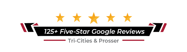 125+ five-star Google reviews in Tri-Cities area.