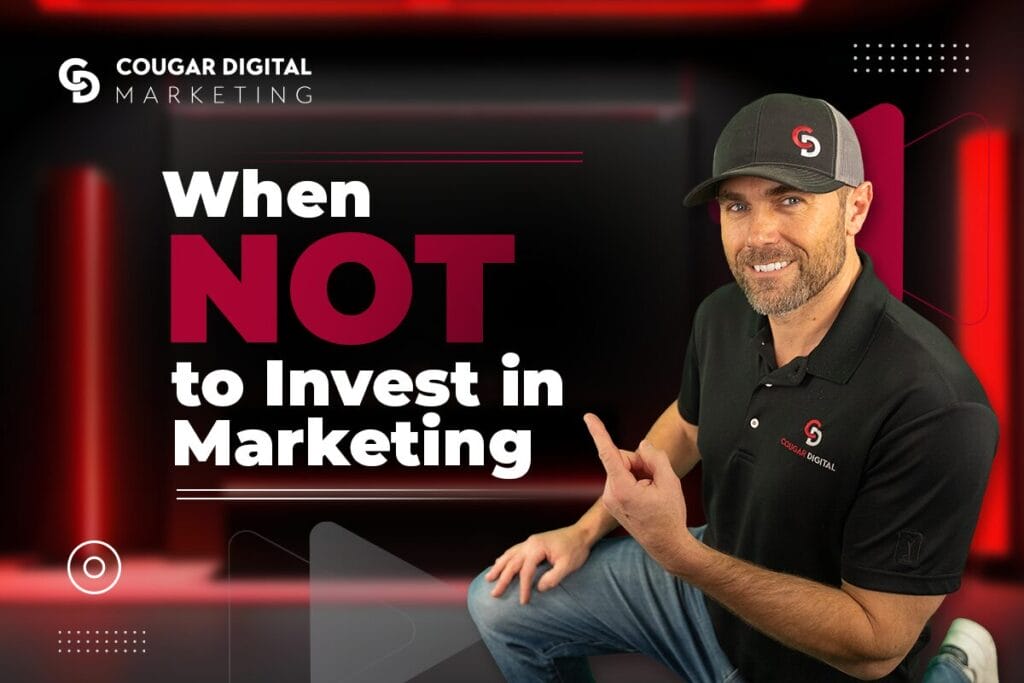 When not to invest in marketing tips.