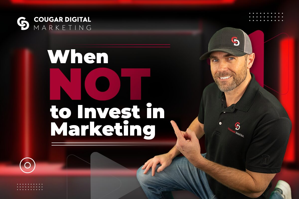 When not to invest in marketing tips.