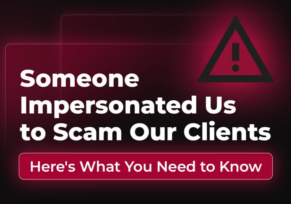 Warning about impersonation scam targeting clients