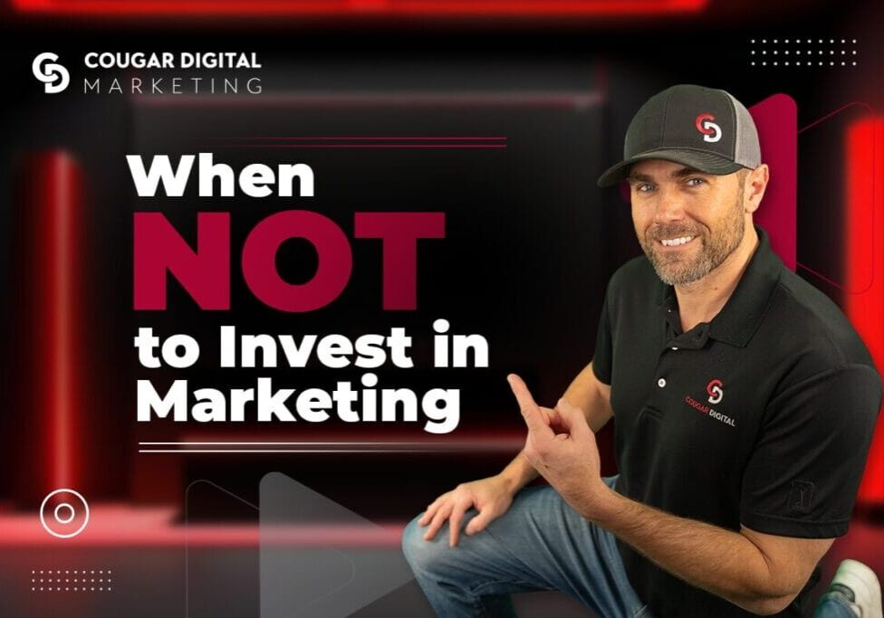 When not to invest in marketing tips.